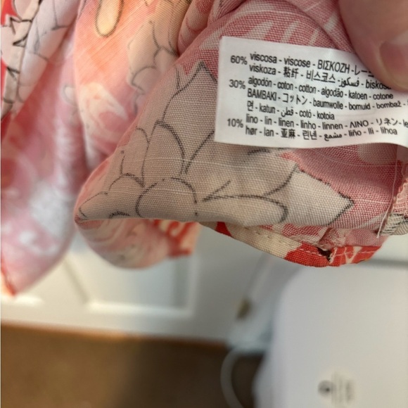 Zara Collection Cotton Linen Blend Bloggers Favorite Midi Dress - Picture 13 of 13